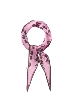 Elyris Diamond Scarf Cashmere Rose