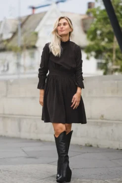 Embrace Dress Chocolate