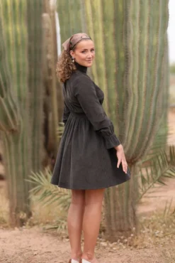 Embrace Dress Chocolate