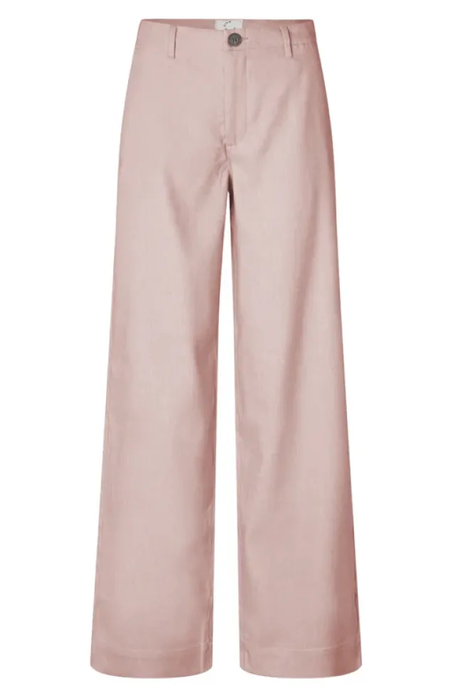 Erica 769 Strawberry Cream Linen Ankle