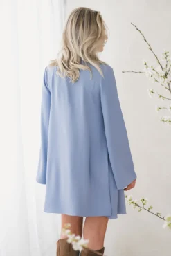 Erin Crepe Pale Blue
