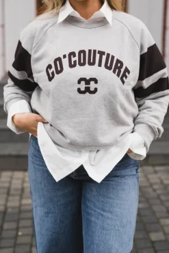 Eris College Sweat Grey Melange