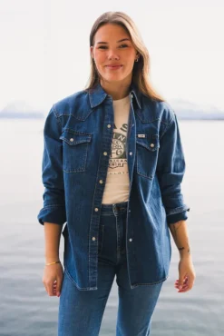 Essential Western Shirt Ripe Berry
