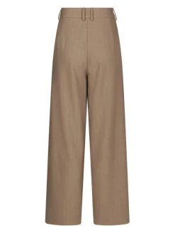 Essiall Pinstripe Pants Taupe
