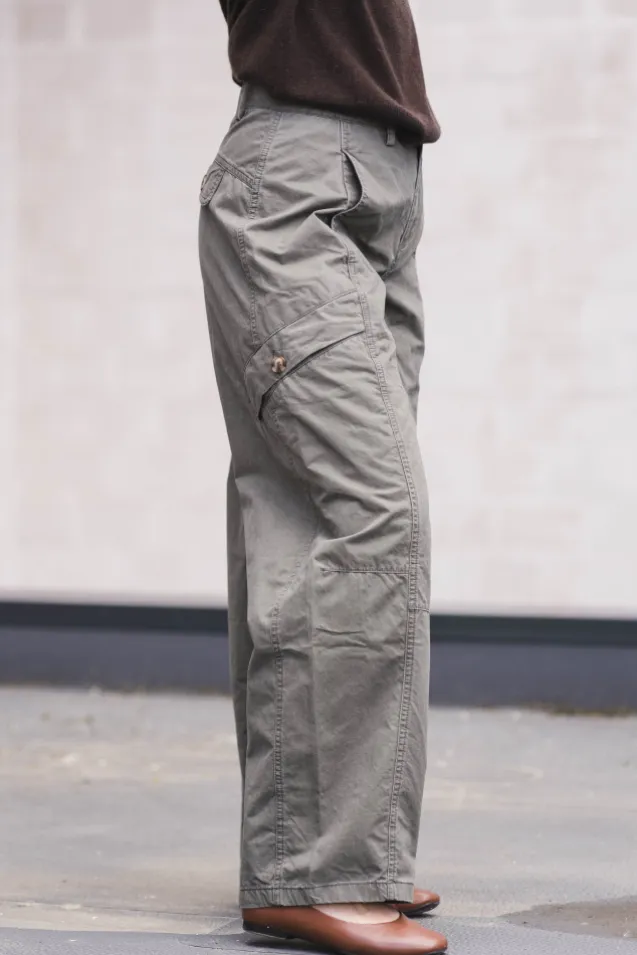 Evelyn Barrel Pant Army
