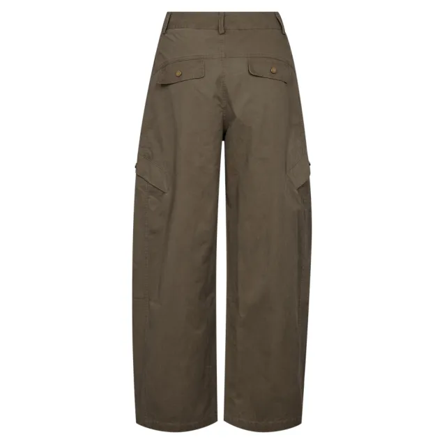 Evelyn Barrel Pant Army
