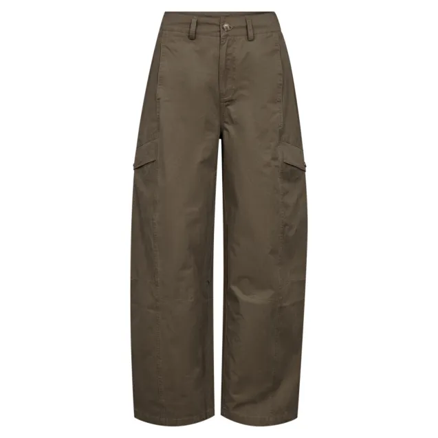 Evelyn Barrel Pant Army