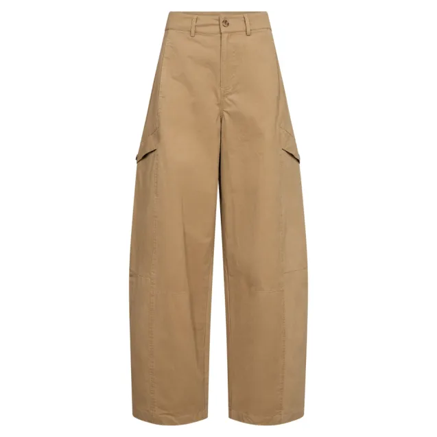 Evelyn Barrel Pant Sand