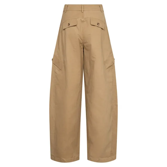 Evelyn Barrel Pant Sand
