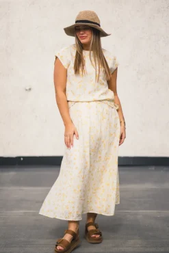 Falisha HW Skirt AOP Sundress Flower
