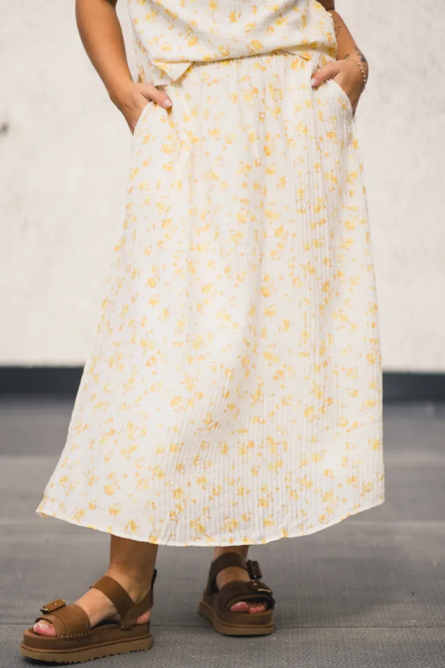 Falisha HW Skirt AOP Sundress Flower
