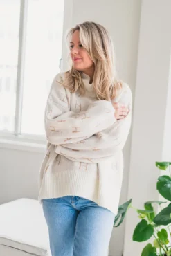 Fam Sweater Short White