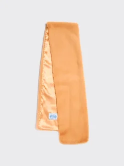 Faux Fur Scarf Orange