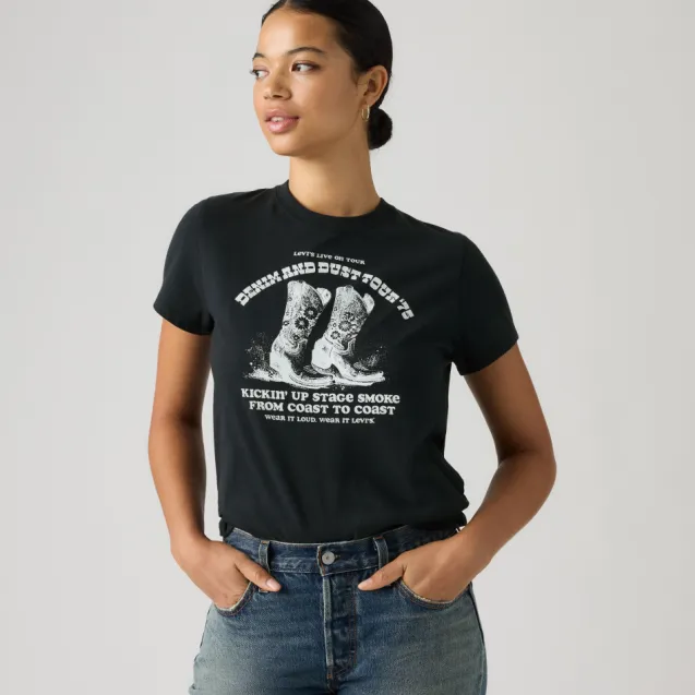 Favorite Tee Denim And Dust Boots Antracite