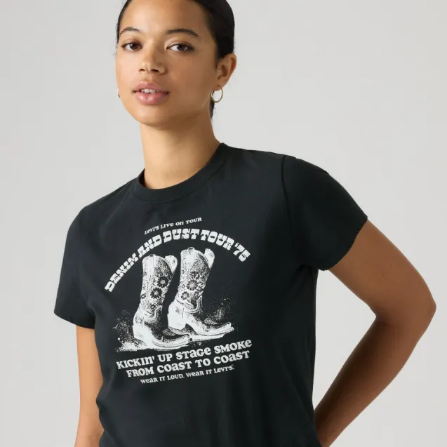 Favorite Tee Denim And Dust Boots Antracite