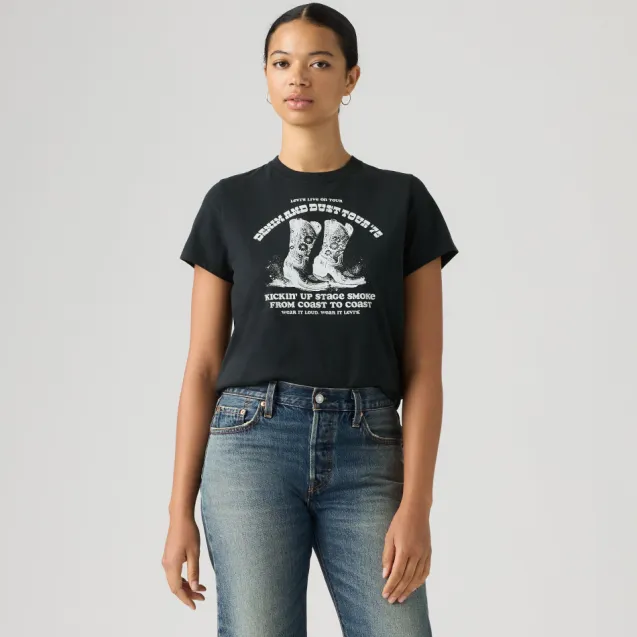 Favorite Tee Denim And Dust Boots Antracite