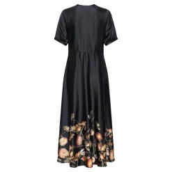 Faye Dress Black Blossom