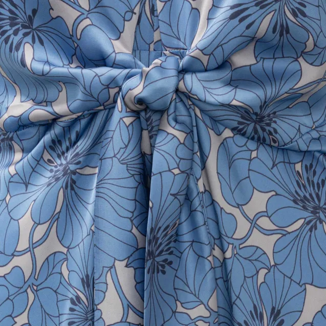 Faye Dress Gardenia Sky