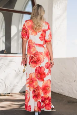 Faye Dress Maui Flower