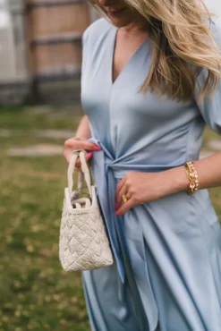 Faye Dress Semi Rich Sky