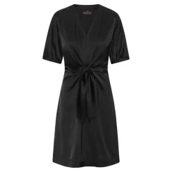Faye Dress Short Semi Rich Black