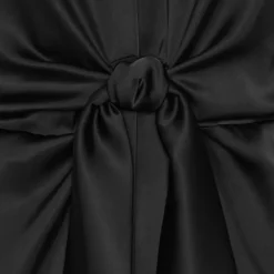 Faye Dress Short Semi Rich Black