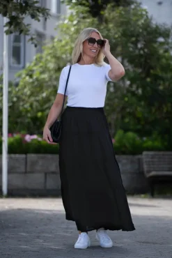 Felicia S Voile Skirt Black