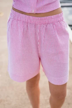 Felicity HW Shorts STP Jazzy/B White