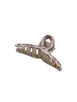 Fiora Luster Celabrina Hair Claw Chocolate Brown