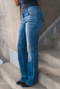 Flap Pocket Jessica Flowing River