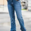 Flap Pocket Jessica Lapis Blue