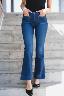 Flare Dark Wash