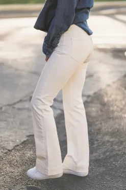 Flare Worn White