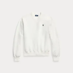 Fleece Crewneck White