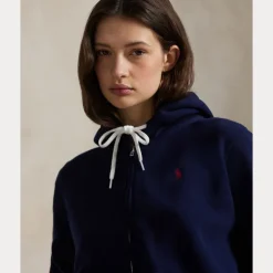Fleece Full Zip Hoodie Cruise Navy