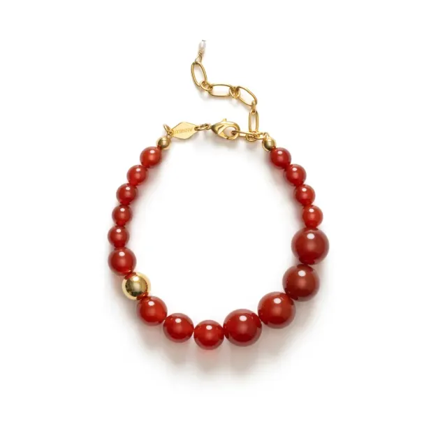 Float Bracelet Red Jade