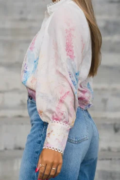 Florence LS Shirt Pristine Florence Aop