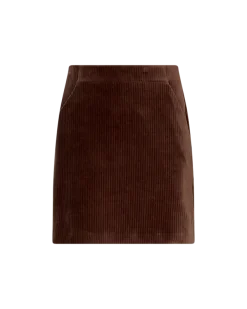 Floriana HW Skirt Slate Black