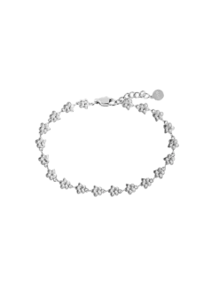 Flower Bracelet Silver