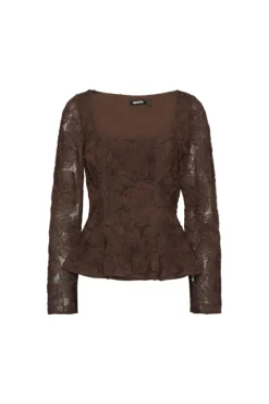 Flower Mesh Top Mole