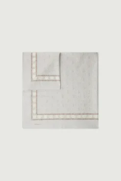 Foulard Classic Gris Clair/Noir
