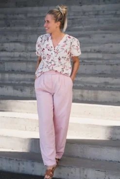 Franciska HW Pants Lotus Melange
