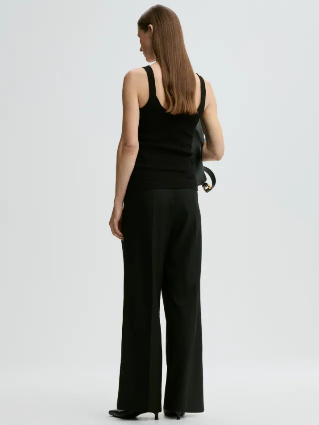 Frillio Top Black