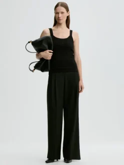 Frillio Top Black