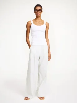Frillio Top Pure White