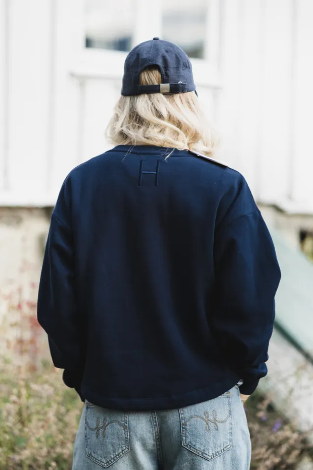 Gabriela Sweatshirt Navy Blazer
