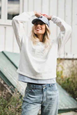 Gabriela Sweatshirt White Alyssum