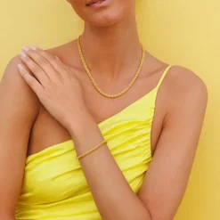 Gemma Necklace Gold