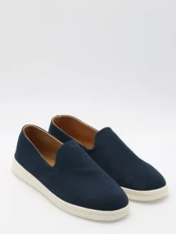 Genova Loafer Suede Navy