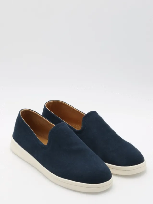 Genova Loafer Suede Navy